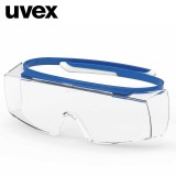 優唯斯UVEX  9169065防護眼鏡透明鏡片藍色框防沖擊眼鏡
