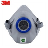 3M 7702 硅膠半面具防塵噴漆專業有機蒸氣防護面具
