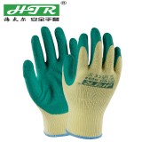 海太爾 0094乳膠涂層手套 強握力針織勞保手套