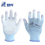 登升 #699勞保手套 PU涂掌涂層手套 防滑耐磨透氣工地工作干活防護手套