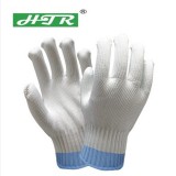 海太爾 0073鋼絲防割手套針織手腕防刺防滑耐磨機械搬運工地干活工業勞保手套
