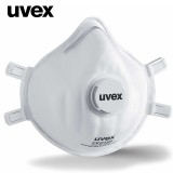 UVEX優唯斯 2310 防塵防霧霾防pm2.5口罩 KN95防花粉透氣帶呼吸閥頭戴式